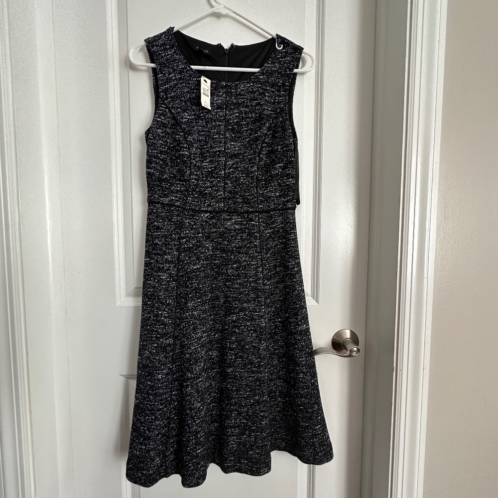 NWT Talbots Fit & Flare Tweed Dress